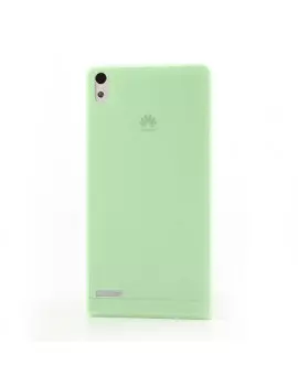 Cover in TPU Super Sottile 0,3 mm per Huawei Ascend P6 (Verde)