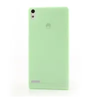 Cover in TPU Super Sottile 0,3 mm per Huawei Ascend P6 (Verde)