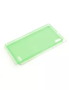 Cover in TPU Super Sottile 0,3 mm per Huawei Ascend P6 (Verde)