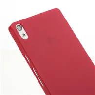 Cover in TPU Super Sottile 0,3 mm per Huawei Ascend P6 (Rosso)