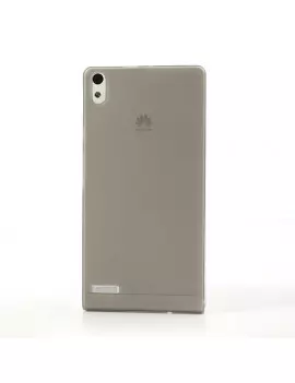 Cover in TPU Super Sottile 0,3 mm per Huawei Ascend P6 (Grigio)