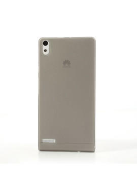 Cover in TPU Super Sottile 0,3 mm per Huawei Ascend P6 (Grigio)