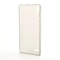 Cover in TPU Super Sottile 0,3 mm per Huawei Ascend P6 (Grigio)