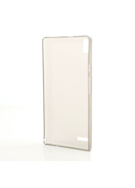 Cover in TPU Super Sottile 0,3 mm per Huawei Ascend P6 (Grigio)