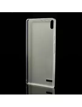 Cover in TPU Super Sottile 0,3 mm per Huawei Ascend P6 (Bianco)
