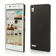 Cover in TPU Super Sottile 0,3 mm per Huawei Ascend P6 (Nero)