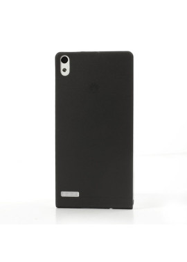 Cover in TPU Super Sottile 0,3 mm per Huawei Ascend P6 (Nero)