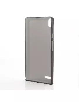 Cover in TPU Super Sottile 0,3 mm per Huawei Ascend P6 (Nero)