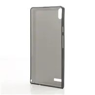 Cover in TPU Super Sottile 0,3 mm per Huawei Ascend P6 (Nero)