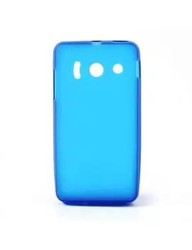 Cover in TPU Gel Cover per Huawei Ascend Y300 U8833 (Blu Scuro)