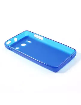 Cover in TPU Gel Cover per Huawei Ascend Y300 U8833 (Blu Scuro)