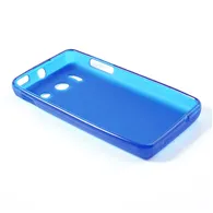 Cover in TPU Gel Cover per Huawei Ascend Y300 U8833 (Blu Scuro)