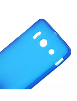 Cover in TPU Gel Cover per Huawei Ascend Y300 U8833 (Blu Scuro)