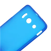 Cover in TPU Gel Cover per Huawei Ascend Y300 U8833 (Blu Scuro)