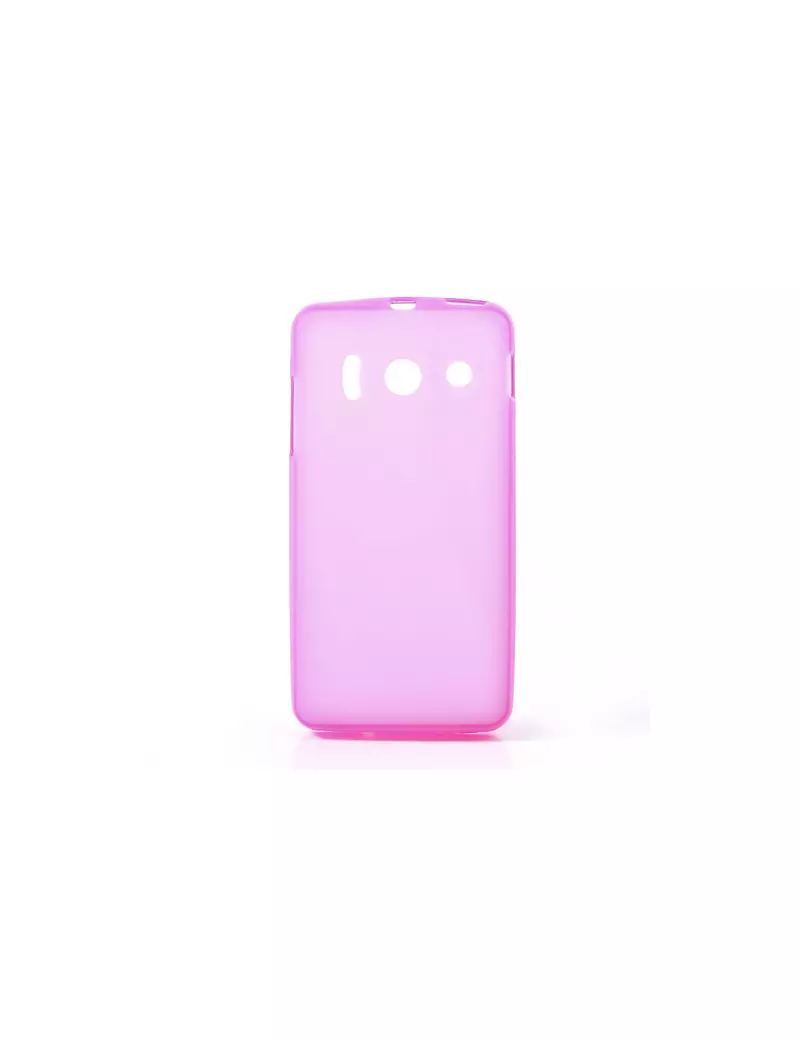 Cover in TPU Gel Cover per Huawei Ascend Y300 U8833 (Rosa)