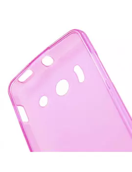 Cover in TPU Gel Cover per Huawei Ascend Y300 U8833 (Rosa)