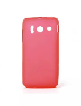 Cover in TPU Gel Cover per Huawei Ascend Y300 U8833 (Rosso)