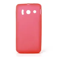 Cover in TPU Gel Cover per Huawei Ascend Y300 U8833 (Rosso)