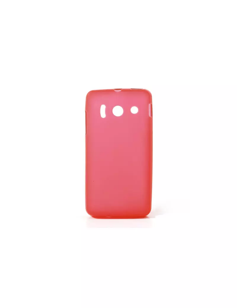 Cover in TPU Gel Cover per Huawei Ascend Y300 U8833 (Rosso)