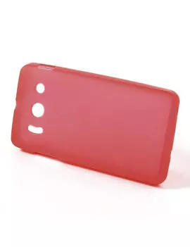 Cover in TPU Gel Cover per Huawei Ascend Y300 U8833 (Rosso)