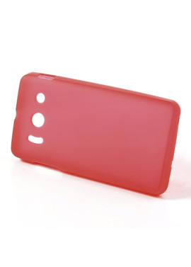 Cover in TPU Gel Cover per Huawei Ascend Y300 U8833 (Rosso)