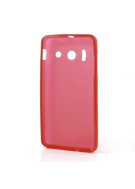 Cover in TPU Gel Cover per Huawei Ascend Y300 U8833 (Rosso)