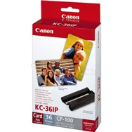 Inchiostro Originale e Carta Fotografica Canon KC-36IP 7739A001 - 8,9x5,4 cm (Conf. 36 fogli)