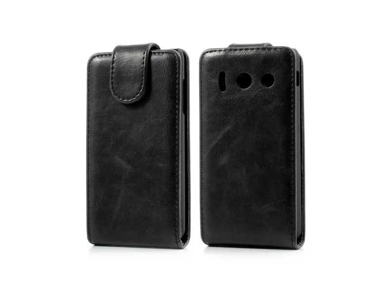 Cover Flip Magnetica per Huawei Ascend Y300 U8833 (Nero) Cover Flip Magnetica per Huawei Ascend Y300 U8833 (Nero)