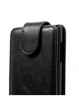 Cover Flip Magnetica per Huawei Ascend Y300 U8833 (Nero)