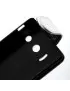Cover Flip Verticale in Ecopelle per Huawei Ascend Y300 U8833 (Bianco)