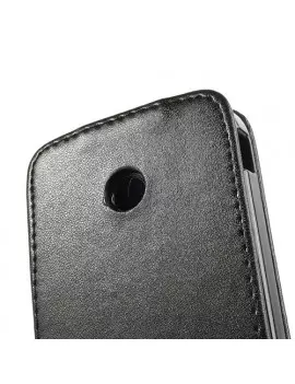 Cover Flip Magnetica per Huawei Ascend Y210 U8685 (Nero)