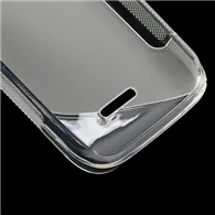 Cover in TPU Gel Cover per Huawei Ascend Y210 U8685 (Trasparente)