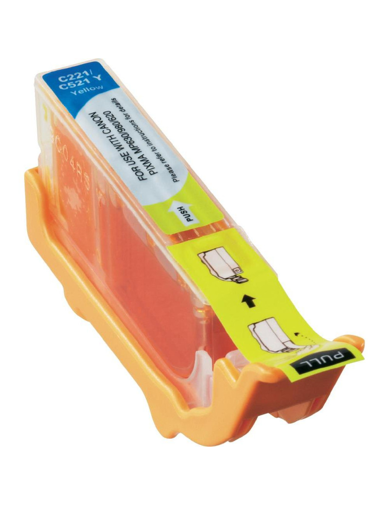 Cartuccia Compatibile Canon CLI-521Y 2936B001 (Giallo) Cartuccia Compatibile Canon CLI-521Y 2936B001 (Giallo)