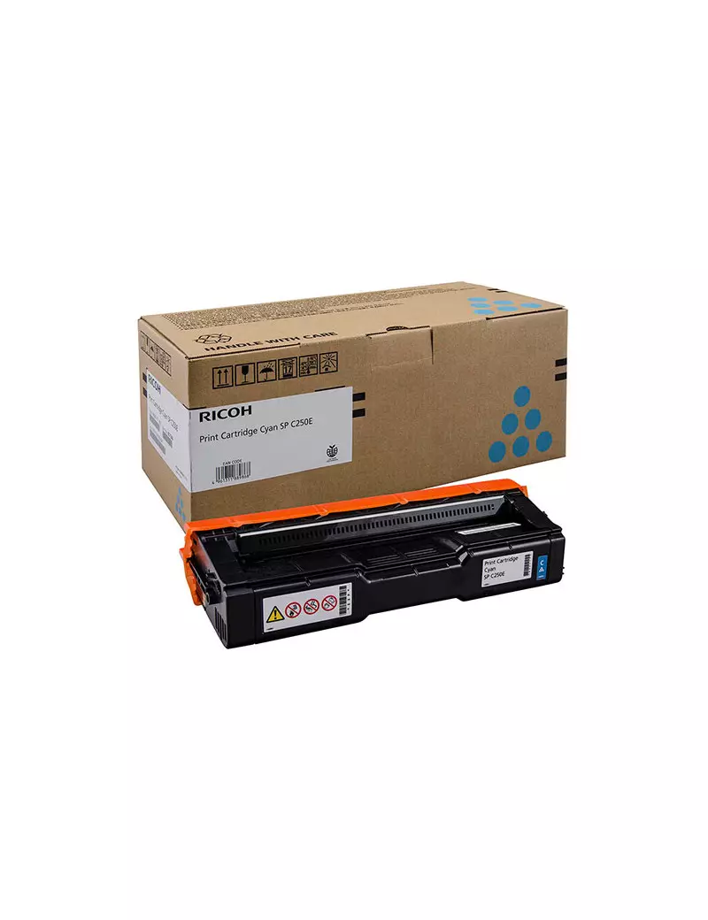 Toner Originale Ricoh 407544 (Ciano 1600 pagine) 