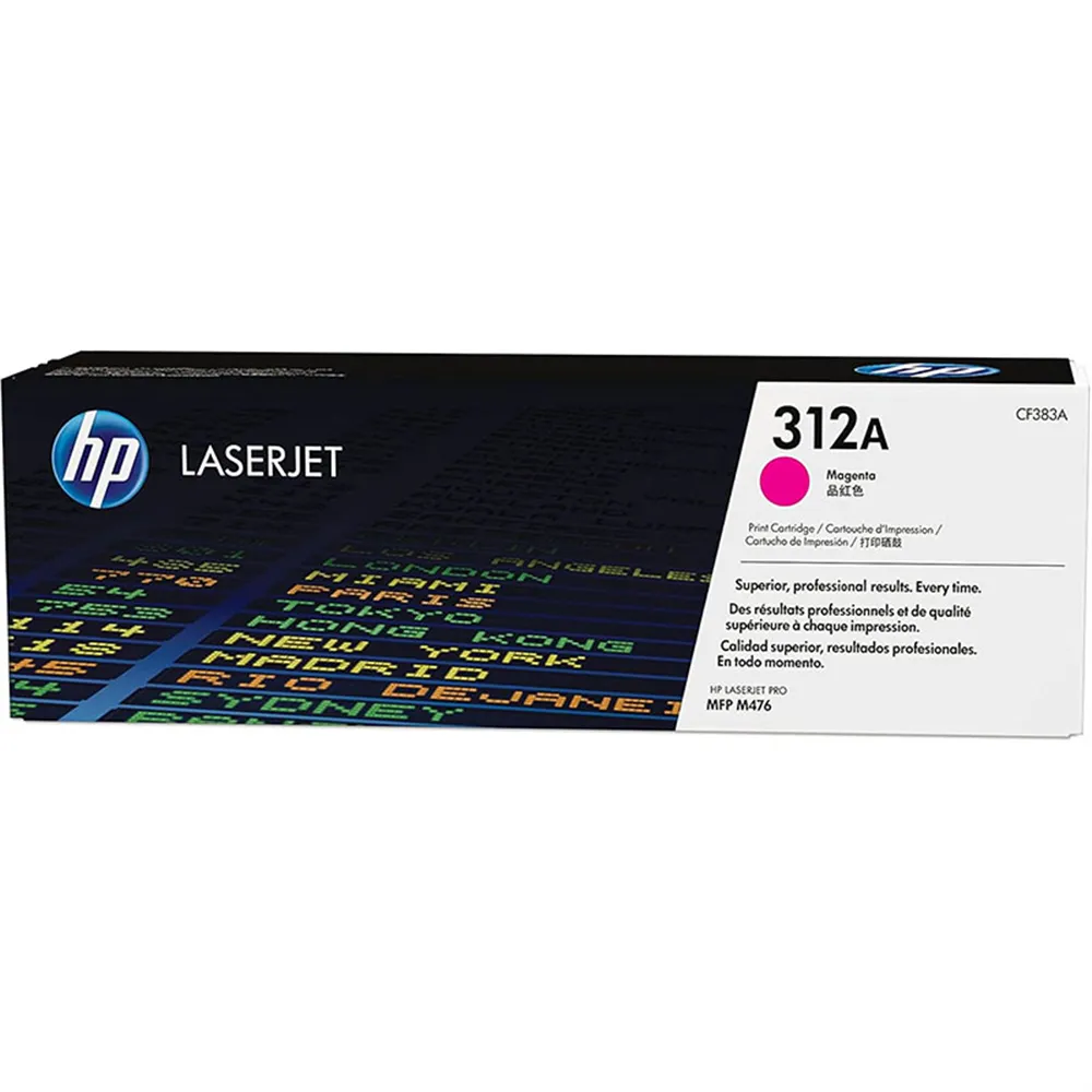 Toner Originale HP CF383A 312A (Magenta 2700 Pagine)