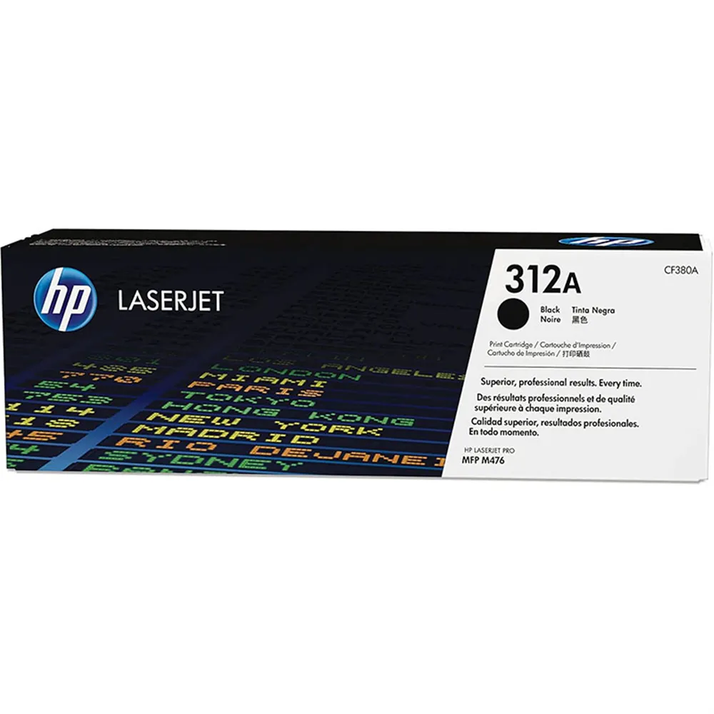 Toner Originale HP CF380A 312A (Nero 2400 Pagine)