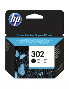 Cartuccia Originale HP F6U66A 302 (Nero 190 pagine)