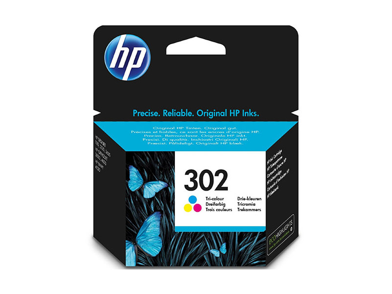 Cartuccia Originale HP F6U65A 302 (Colore 165 pagine) Cartuccia Originale HP F6U65A 302 (Colore 165 pagine)