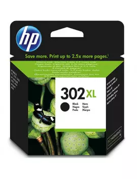 Cartuccia Originale HP F6U68A 302XL (Nero 480 pagine)