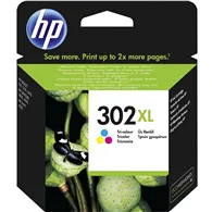 Cartuccia Originale HP F6U67A 302XL (Colore 330 pagine)