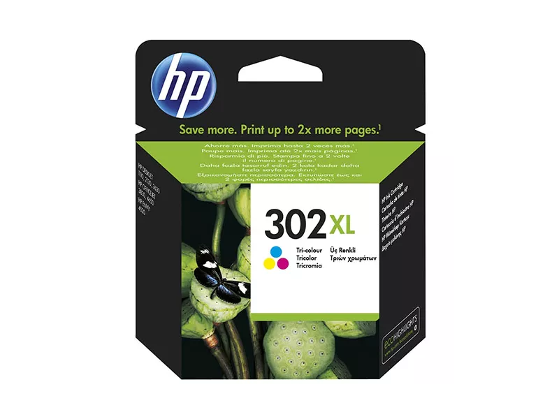 Cartuccia Originale HP F6U67A 302XL (Colore 330 pagine) Cartuccia Originale HP F6U67A 302XL (Colore 330 pagine)
