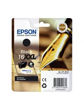 Cartuccia Originale Epson T168140 16XXL (Nero XXL 1000 pagine)