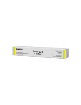 Toner Originale Canon 034y 9451B001 (Giallo 7300 pagine) 