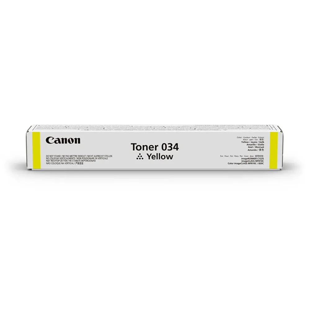 Toner Originale Canon 034y 9451B001 (Giallo 7300 pagine) 