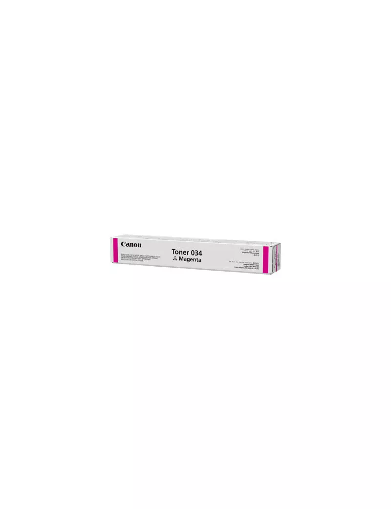 Toner Originale Canon 034m 9452B001 (Magenta 7300 pagine) Toner Originale Canon 034m 9452B001 (Magenta 7300 pagine)