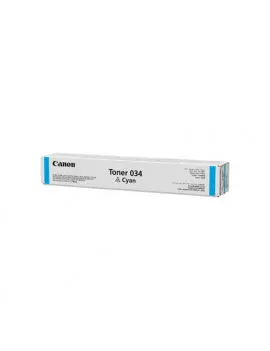 Toner Originale Canon 034c 9453B001 (Ciano 7300 pagine) 