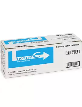 Toner Originale Kyocera TK-5150C 1T02NSCNL0 (Ciano 10000 pagine) 