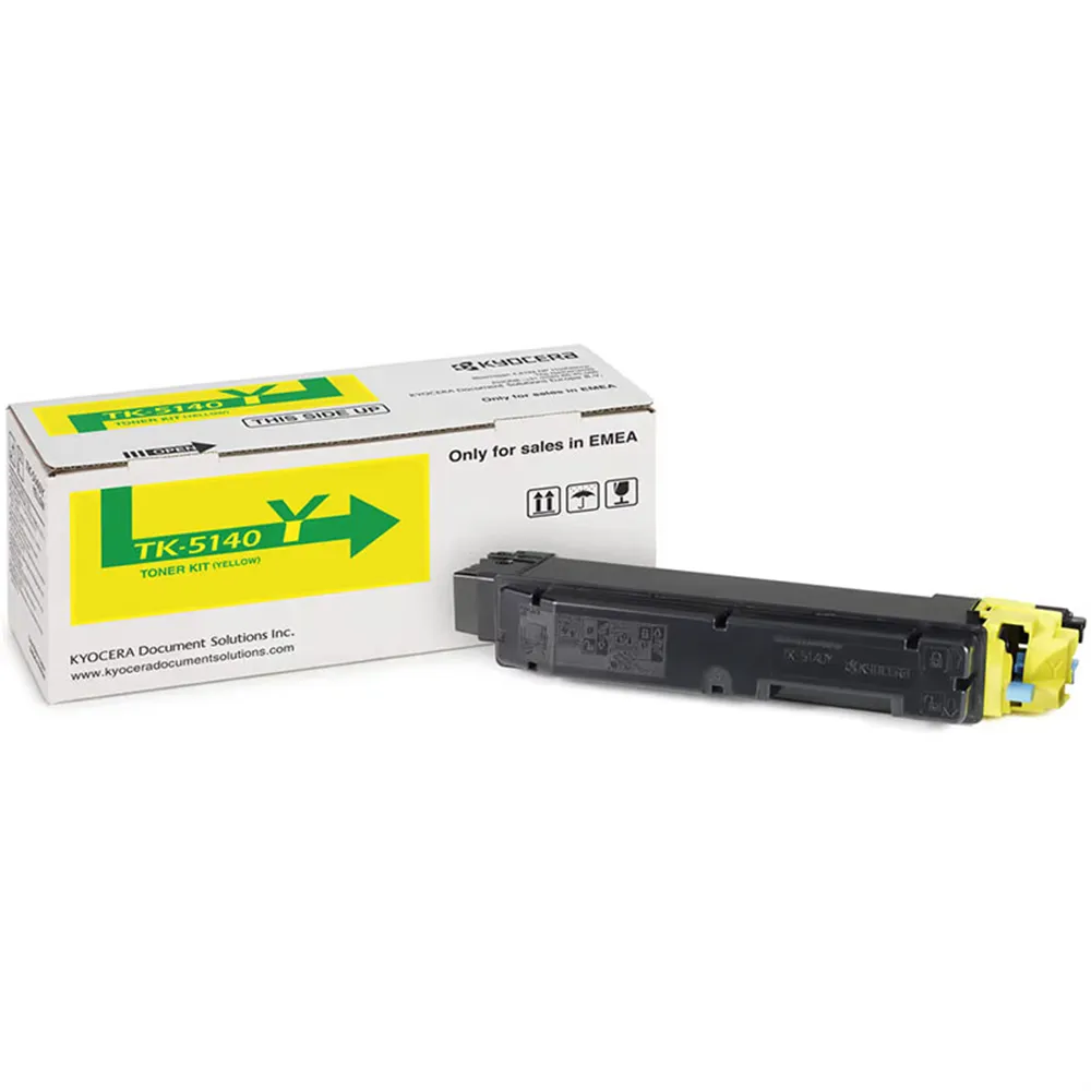 Toner Originale Kyocera TK-5140Y 1T02NRANL0 (Giallo 5000 pagine) 