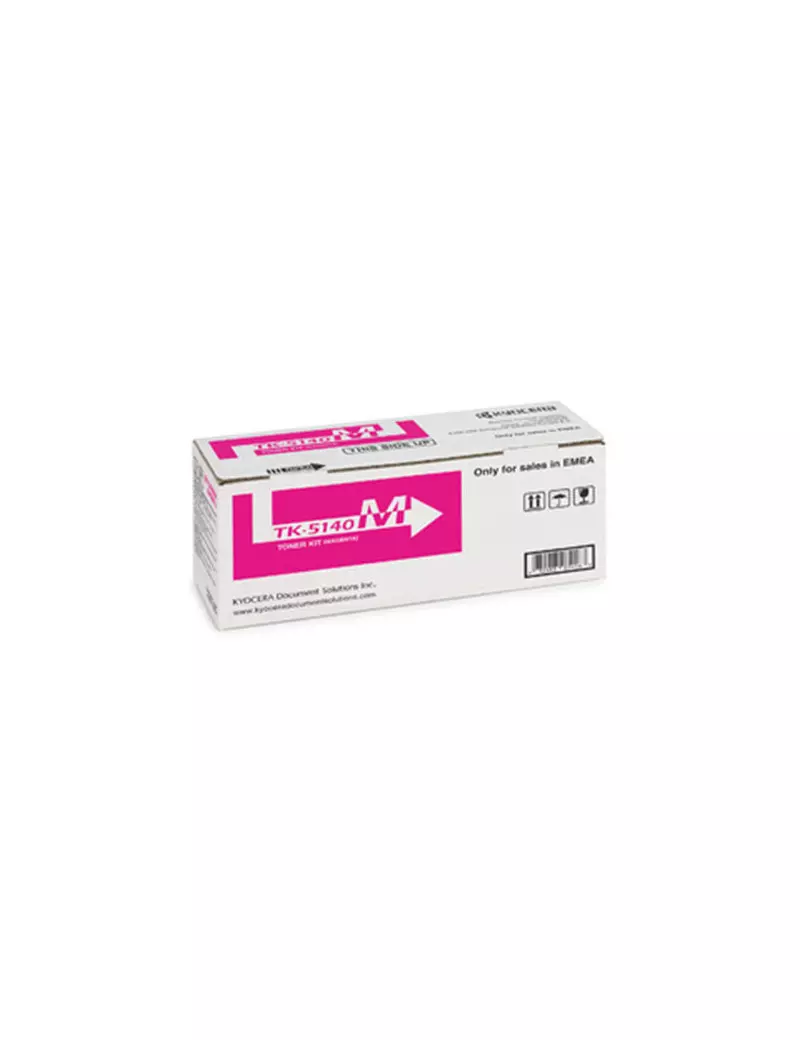 Toner Originale Kyocera TK-5140M 1T02NRBNL0 (Magenta 5000 pagine) Toner Originale Kyocera TK-5140M 1T02NRBNL0 (Magenta 5000 pagine)