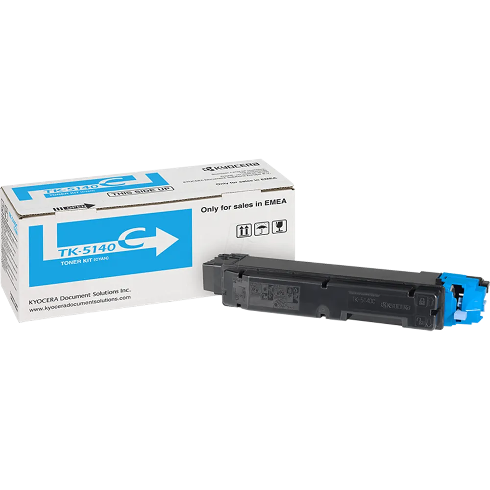 Toner Originale Kyocera TK-5140C 1T02NRCNL0 (Ciano 5000 pagine) 